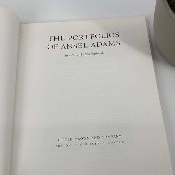 The Portfolios Of Ansel Adams Hard Back Coffee Table Art Print Book - Picture 8 of 14